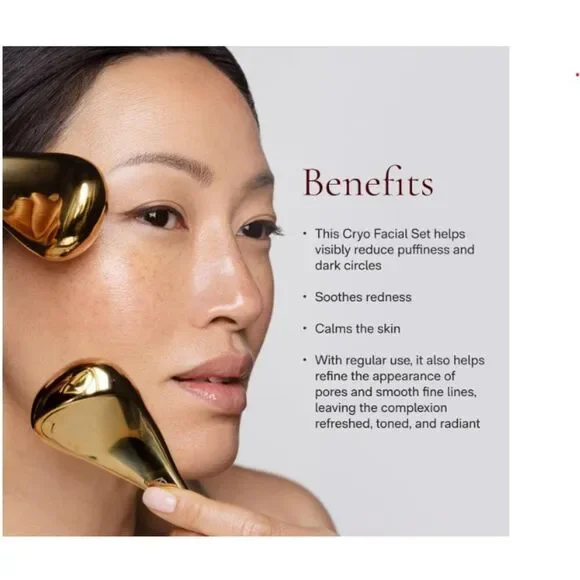 Angela Caglia Gold Cryo Facial Set NWT